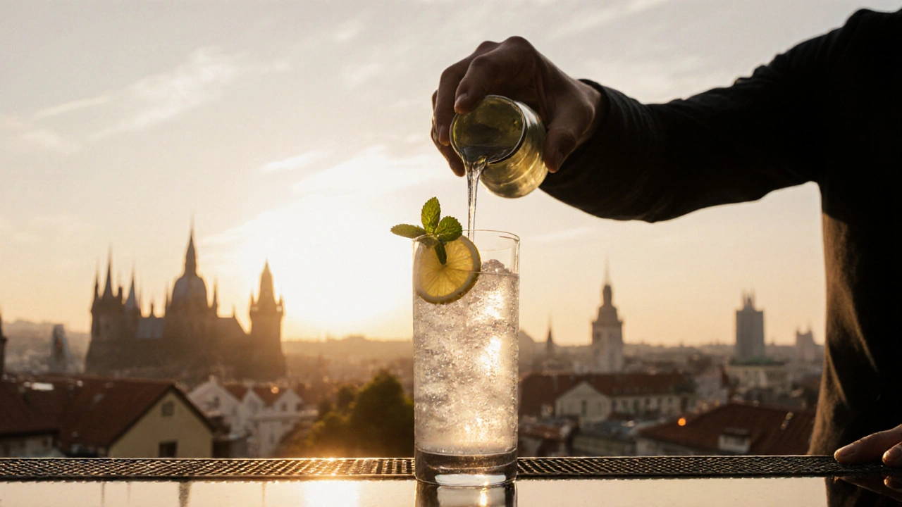 Moderní koktejly s absintem