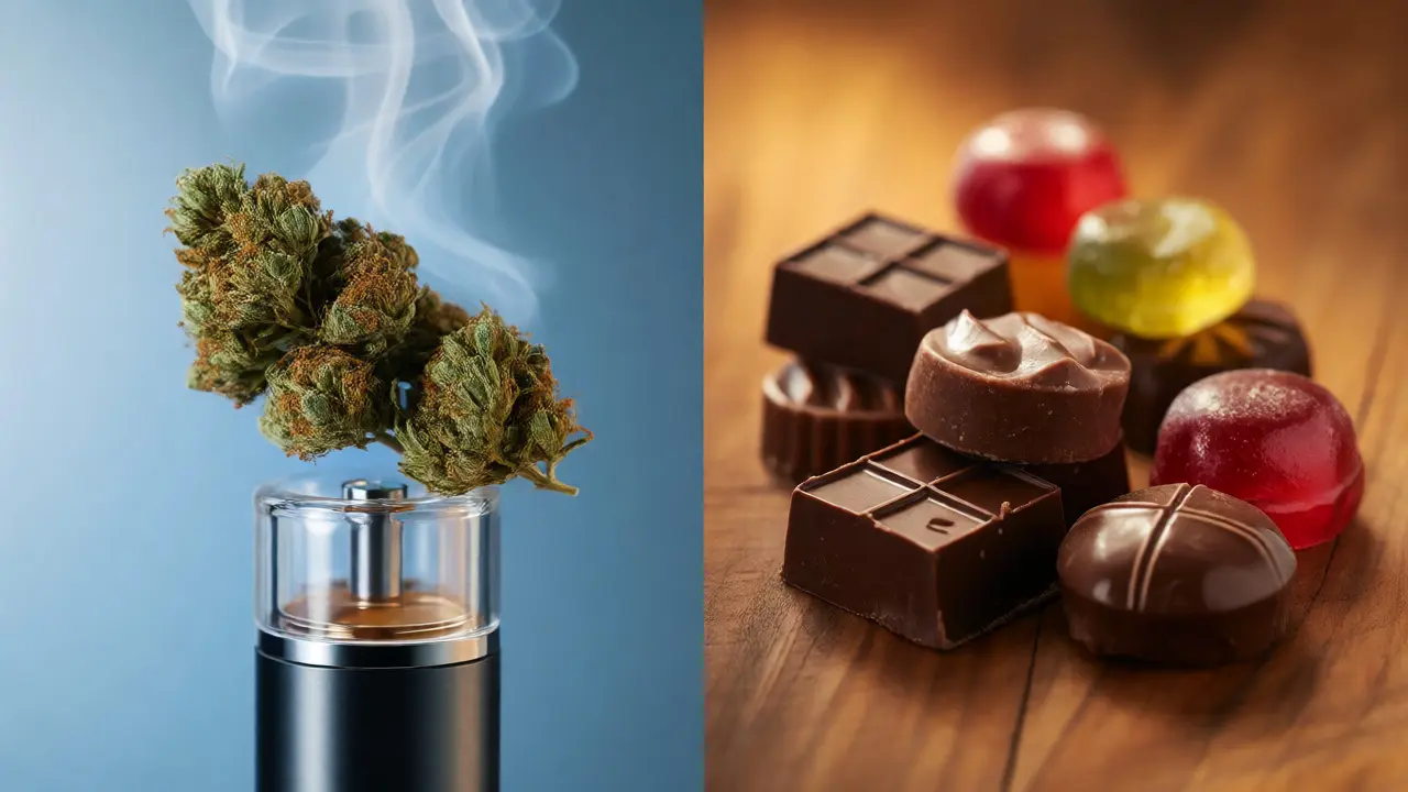 Edibles vs. Bud: Co je zdravější pro vaše tělo?
