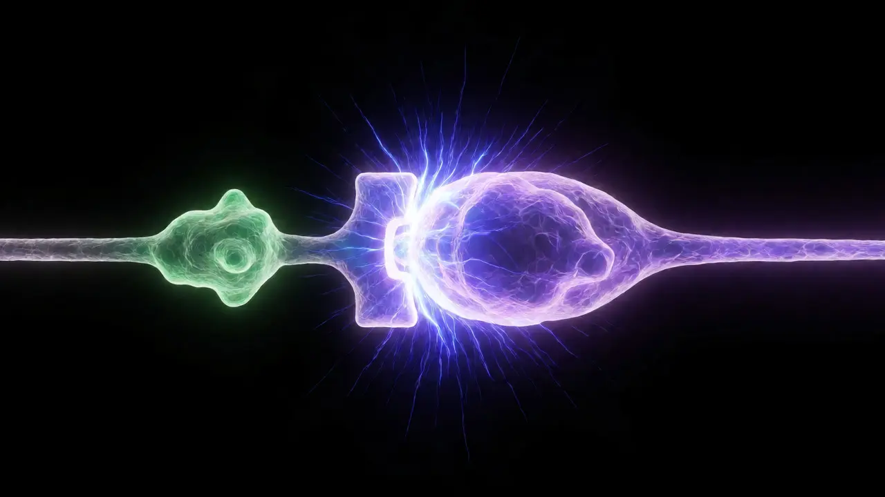 Molecular visualization of HHC-P binding to receptor